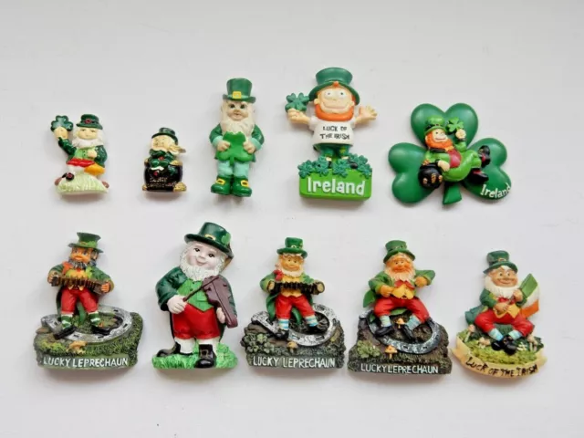 One Selected 3D Souvenir Fridge Magnet from Ireland Irish Leprechaun