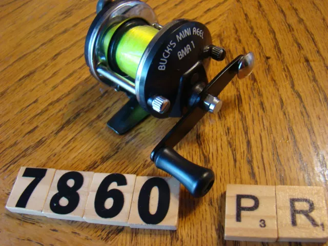 BNM BUCKS MINI Crappie Reel Right or Left Holds 50 yrds BMR1 New $29.00 -  PicClick