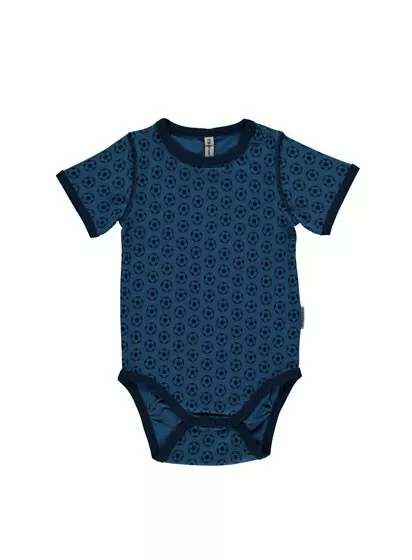 Football - Baby Body - Maxomorra - Size 74-80 6-12 months - Organic