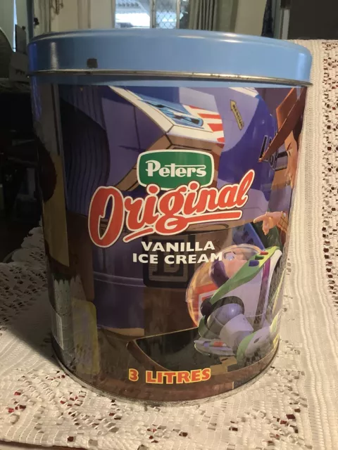 Peters Icecream Collectors Tin   -    Toy Story