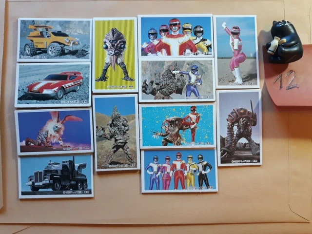 GOLDORAK Grendizer - Lot de 8 cartes MENKO VINTAGE cartonnées 7 cm x 4