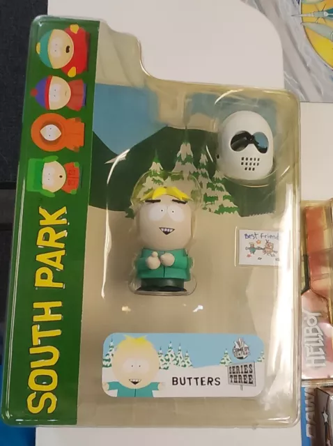 Mezco South Park Series 3 Timmy Figure AND Big Gay Al . Both factory  sealed.