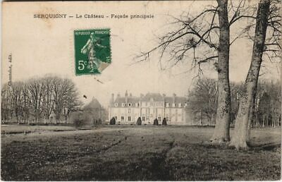 CPA SERQUIGNY Le Chateau - Facade Principale (1149707)