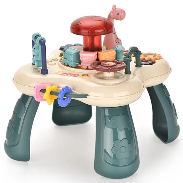 Baby AktivitäTen Tisch Baby AktivitäTen Zentrum Lerntisch Baby Spiele für BaW7P1