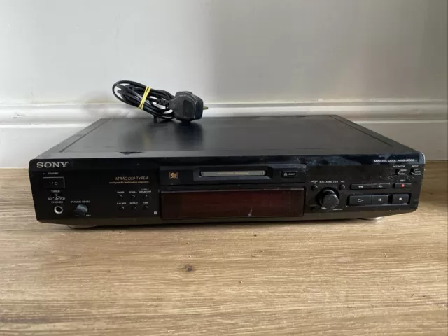 Sony MDS-JE530 MiniDisc Recorder