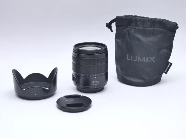 Panasonic Lumix G Vario 14-140mm f/3.5-5.6 ASPH Power OIS Lens - Very Good