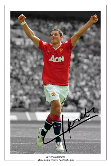 Javier Hernandez - Manchester United - Home Kit – The Official SoccerStarz  Shop