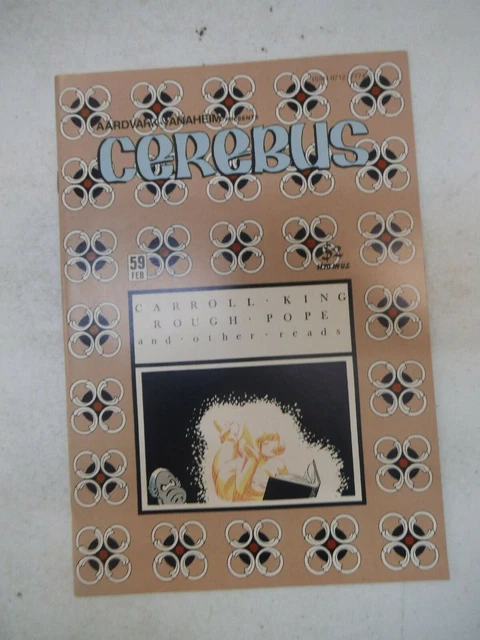 Cerebus #59 February 1984 Nm Near Mint 9.6 Aardvark Vanaheim Comics Copper Age