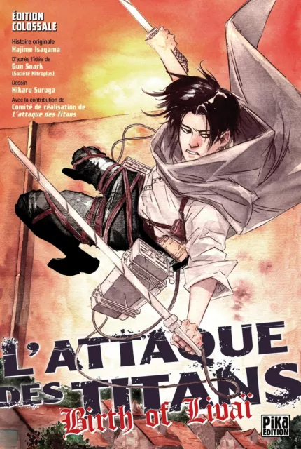 LATTAQUE DES TITANS - BIRTH OF LIVAI - Edition Col NUOVO