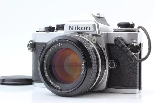 [Near MINT+++] Nikon FE 35mm SLR Film Camera Ai 50mm f1.4 Lens MF-12 From JAPAN