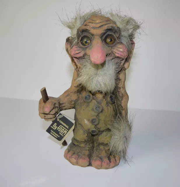 Ny Form Troll Made in Norway Nr. 111 Opa Figur Norwegen NyForm Gnom Zwerg