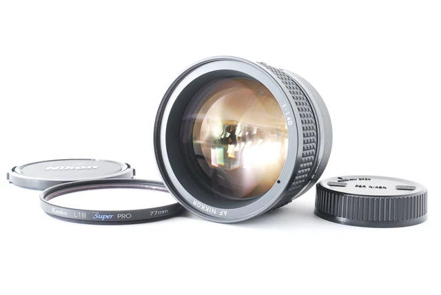 Nikon AF NIKKOR 85mm f/1.4 D Portrait Prime Lens from JAPAN [Near Mint]