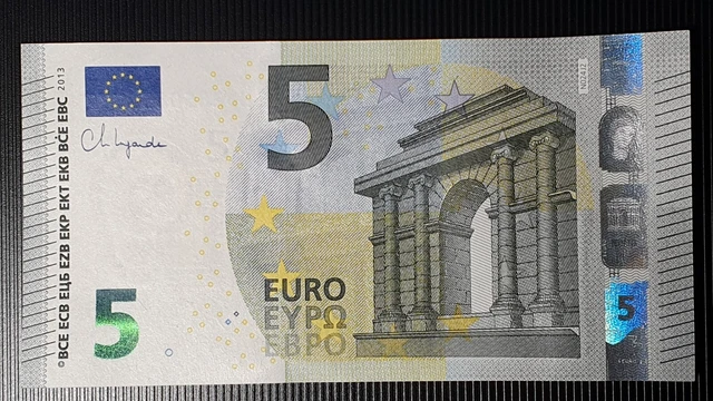 5 Euro Austria - 2° Seconda Serie - Lagarde - N024/ND pos. J2 - FDS - UNC