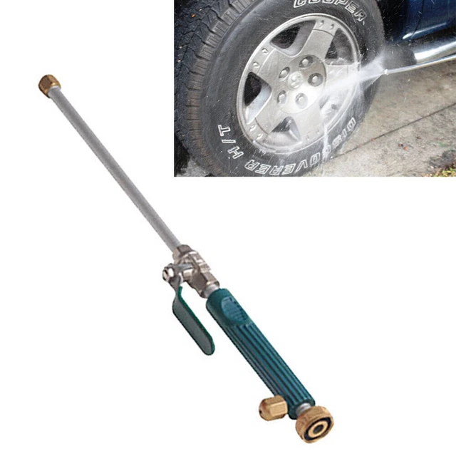 Lavatrice ad alta pressione 18" pistola a spruzzo ad acqua bacchetta ventola getto ugello auto verde Regno Unito