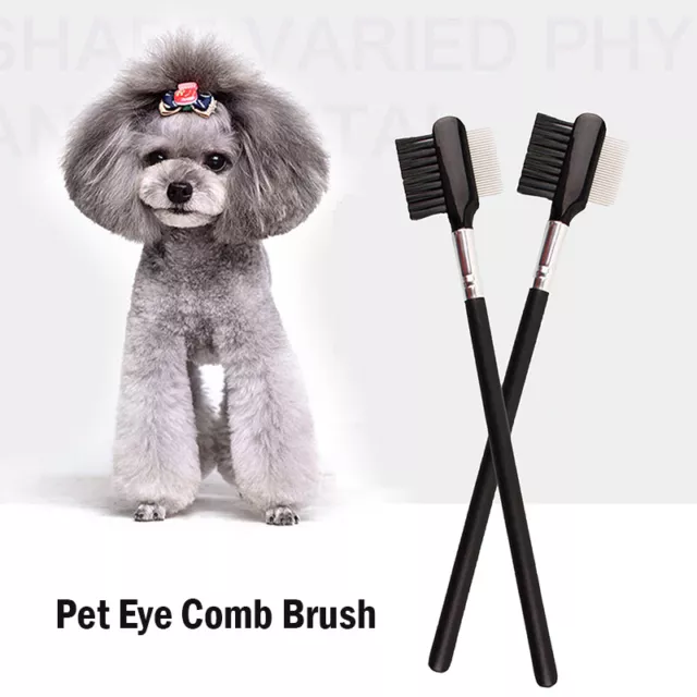 Pet Eye Comb Brush Pet Tear Stain Remover Comb Eye Grooming Brush For Cat D-uh