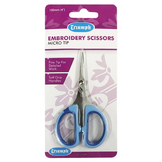 Triumph kleine/Mini Stickschere - 4"/10cm - vorher geöffnete Verpackung