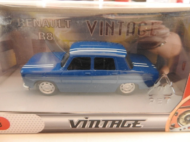 Joustra Renault R8 Ancienne – Jouet En Tôle Et Plastique – Neuve Dans Sa Boîte (manque Pare-choc)