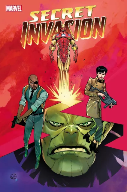 Secret Invasion #1 Main Cover A Marvel Comics 2022 NM+