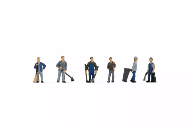 Caretakers (6) figures set TT gauge Noch 45116