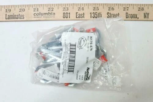 (10-Pk) National Hardware Steel Rope Thimble Zinc Plated 5/16" N176-826