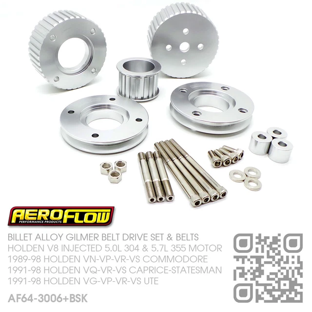 GILMER DRIVE SET & Belts V8 Injected 5.0L 304 [Holden VnVpVrVs