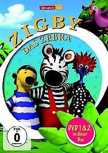 Zigby - Das Zebra, DVD 1 & 2 in dieser Box von Mark Barnard | DVD | Zustand gut