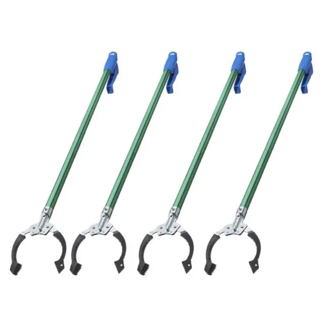 Unger Nifty Nabber Reacher Grabber Tool and Trash Picker, 36-inch (4-Pack)