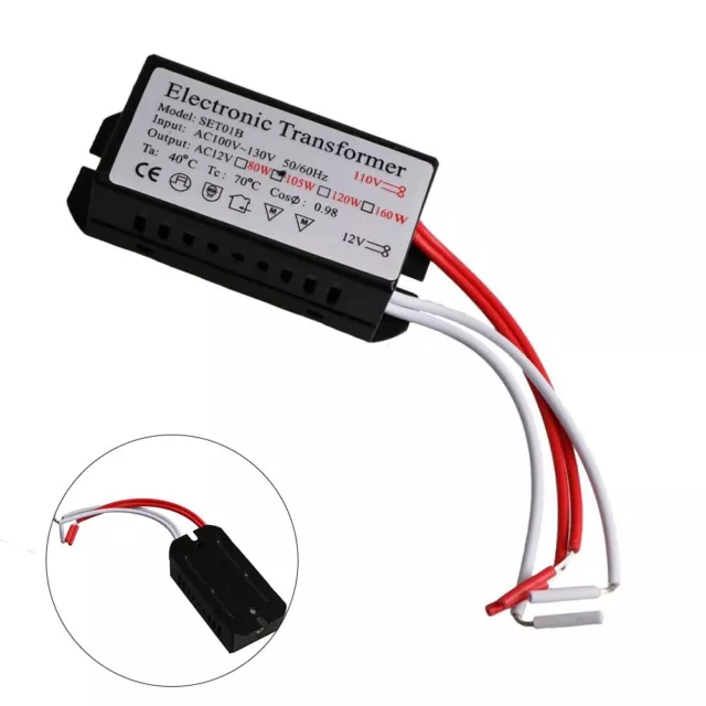Compact and Lightweight AC12V Electronic Transformer for Easy Installation