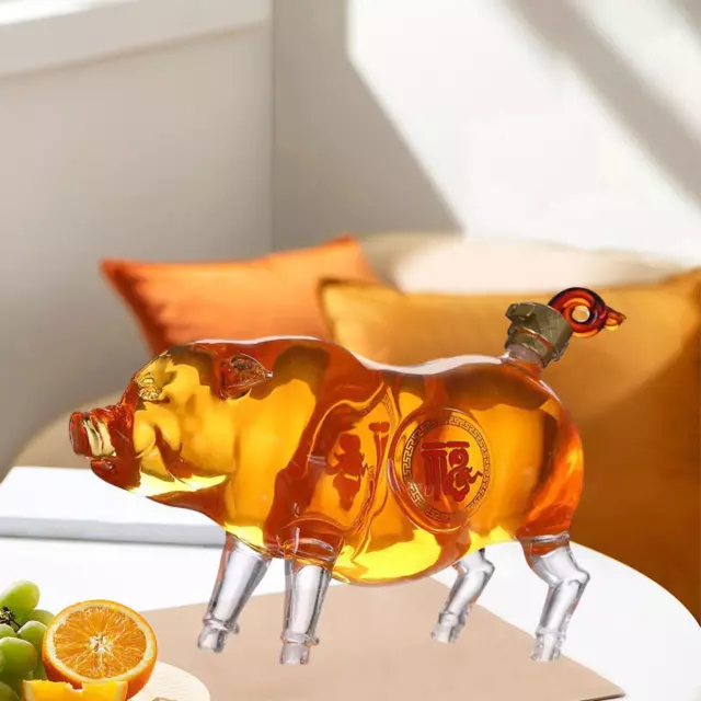 Carafe à whisky distributeur de boissons animales Unique pour les spiritueux