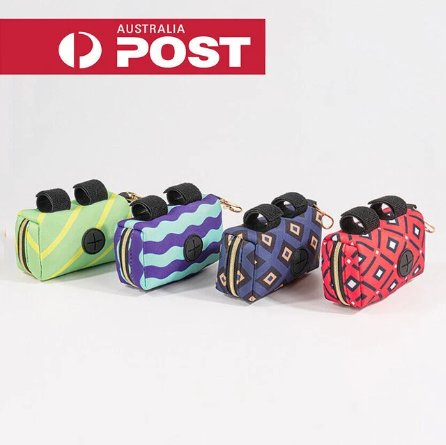 Pet Pouch Dog Poop Bag Container Dispenser Puppy Pick-Up Poo Waste Bags Holder'