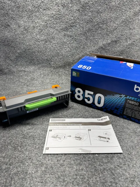 Brother TN850 850 High Yield Black Toner Cartridge Genuine Open Box