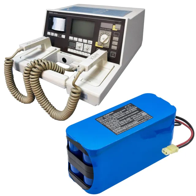 E-0143 Battery for Burdick  Medic 4 Defibrillator 2500mAh  60.00Wh  Ni-MH  24.0V