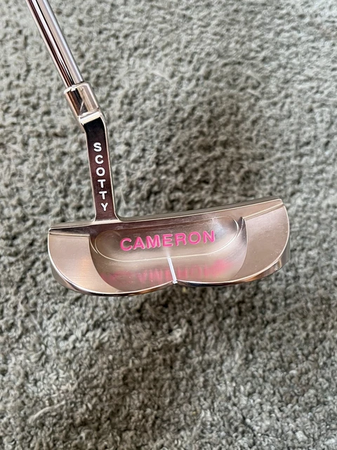 Scotty Cameron Circa 62 No 6 Putter NEW Custom Pink / Platinum Finish 35” Baby T
