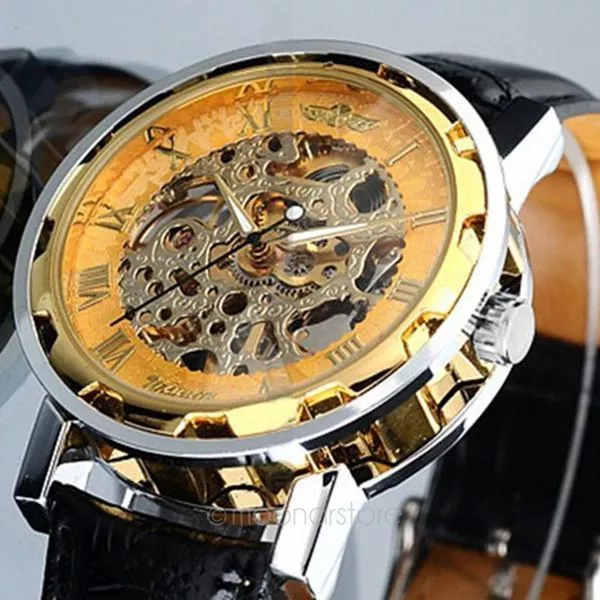 Superbe Montre Winner Luxe Mécanique Squelette Homme ou Femme