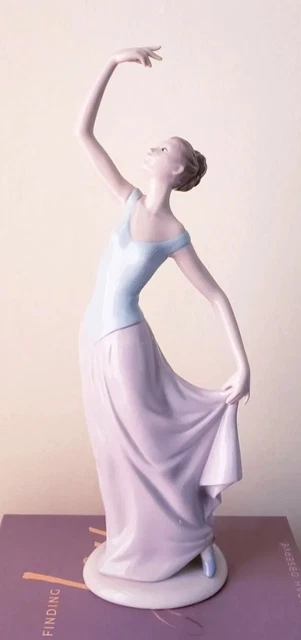 Nao by Lladro Collectible Porcelain Figurine: THE DANCE IS OVER - 14" tall Nao by Lladro Collectible Porcelain Figurine: THE DANCE IS OVER - 14" tall
