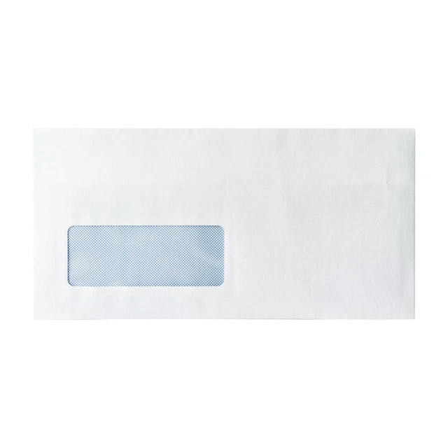 Busta DL Finestra 80gsm autosigillante confezione bianca da 1000 WX3455