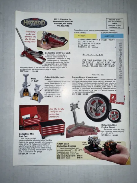 Genuine Hotrod Hardware, Inc. Catalog Magazine, Ultimate Shopping Guide TB5 2