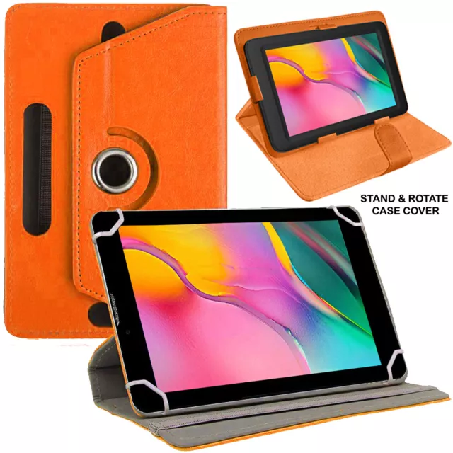 360 Rotating/Stand PU Leather Flip Case Cover Fits Amazon Kindle Fire 7.0'' Inch