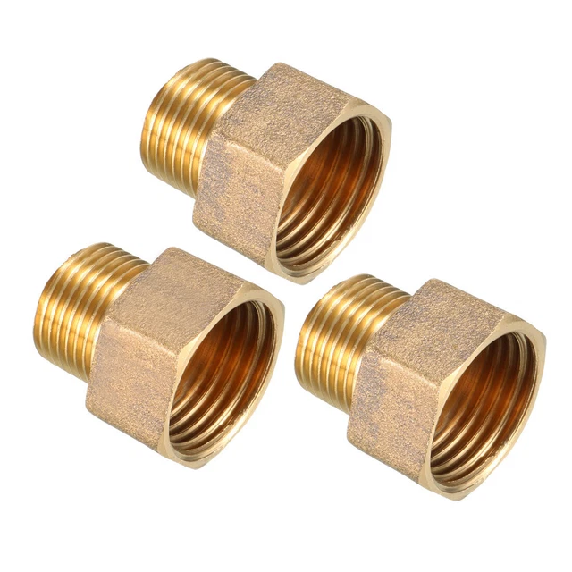 Reduziermuffe Messing | Zoll auf Metrisch | PN 16 Adapter │Pneumatikshop
