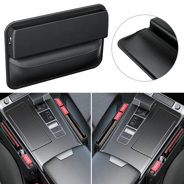 memoria scatola organizzatore auto supporto telefono auto gap catcher contenitore organizer