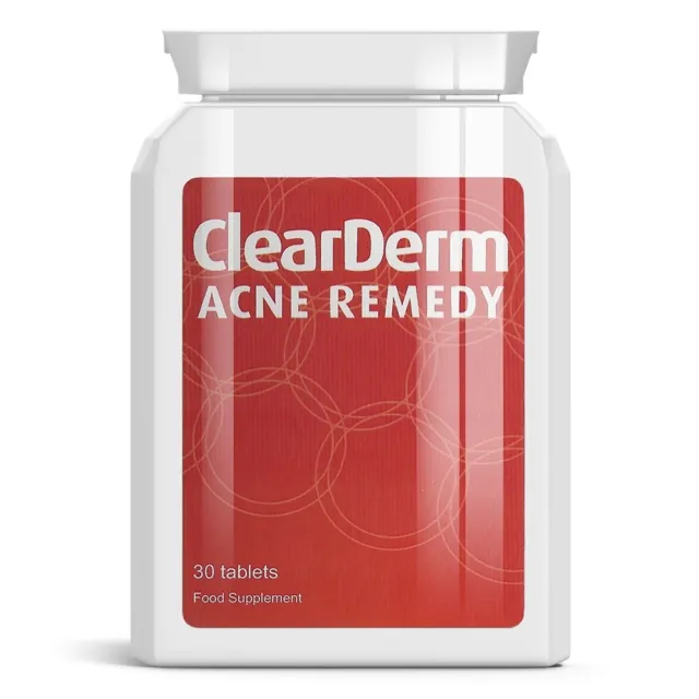 30 Acne, Blemish & Pimple Tablet By ClearD - Help With Acne & Pimple Reduction