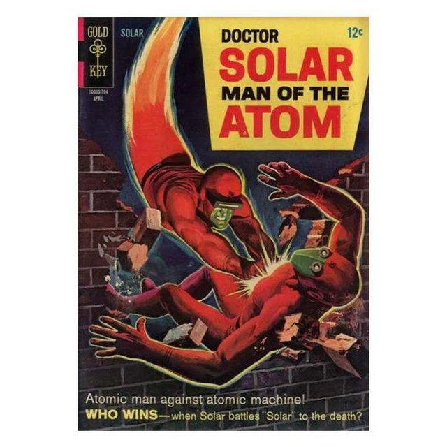 Doctor Solar: Man of the Atom (1962 series) #19 in F minus. Gold Key comics [p;