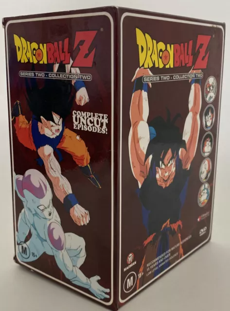 Dragon Ball Z Season 4 DVD Trunks Saga 6 discs dbz anime uncut