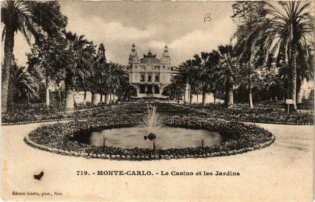 CPA AK MONACO - MONTE-CARLO - Le Casino et les Jardins (476701)