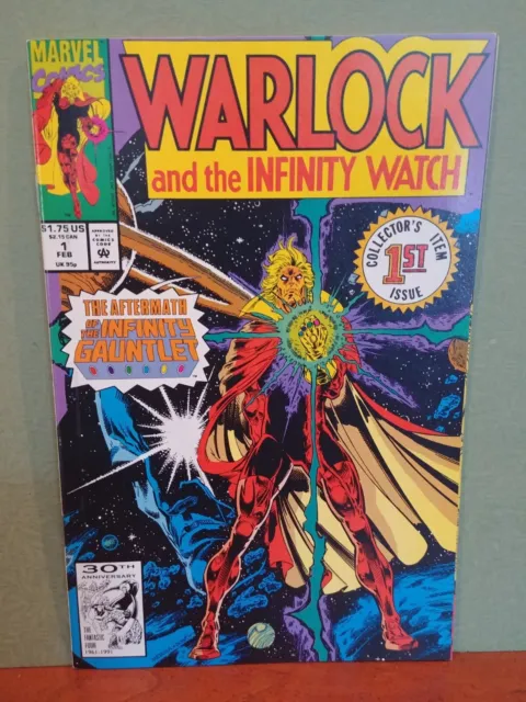 Warlock and the Infinity Watch #1 (Feb 1992, Marvel)  9.0