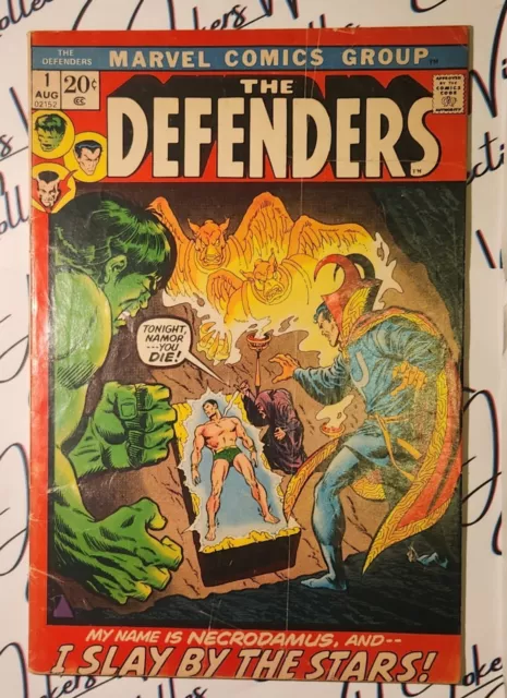 1972 Marvel Comics The Defenders #1 1st Appearance Necrodamus