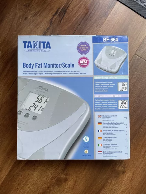 TANITA Body Fat Monitor / Digital Scales BMI Bf-664