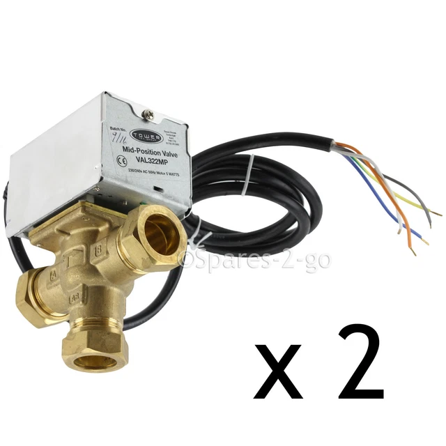 Central Heating 3 Port Motorised Valve FOR SALE! PicClick UK