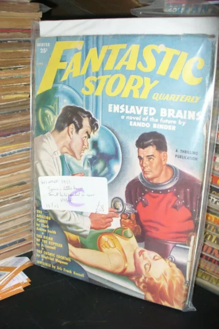 No.1 FANTASTIC STORY MAGAZINE US PULP SPRING, + SUMMER + WINTER, 1950 [3 ISSUES]