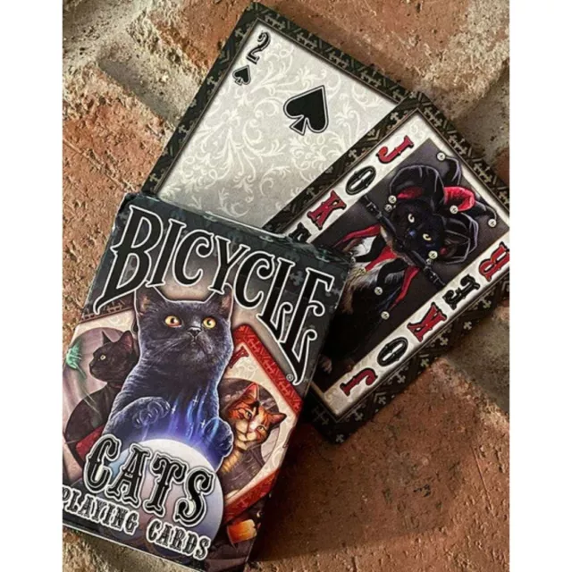 Mazzo Carte da Gioco BICYCLE CATS Poker Playing Cards Bycicle Trucchi di Magia e 3